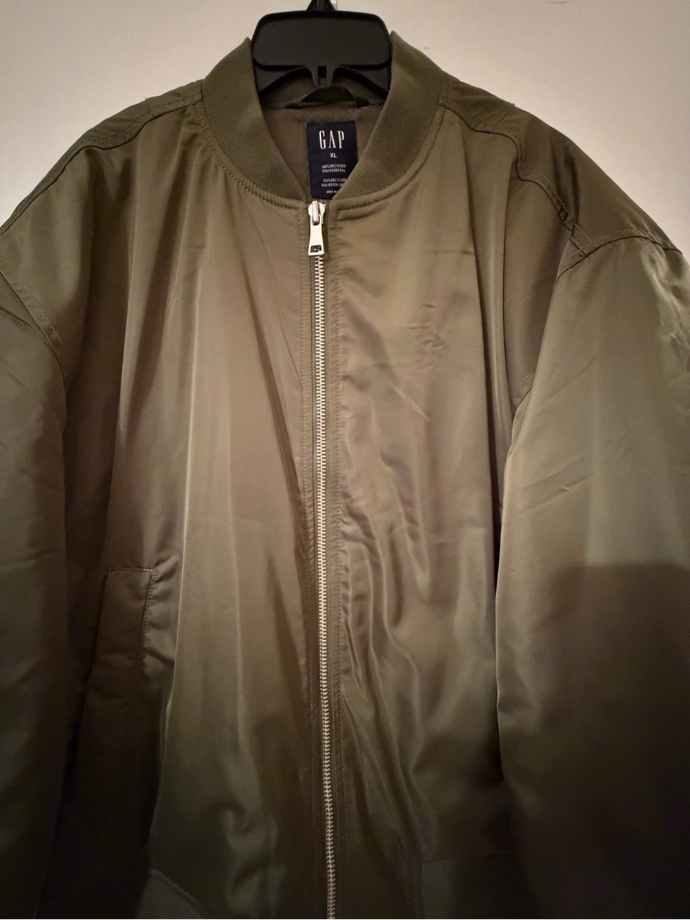 GAP Olive Green Women’s Bomber Jacket - Picture 5 of 5